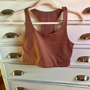 Girlfriend Collective Ribbed Paloma Sports Bra